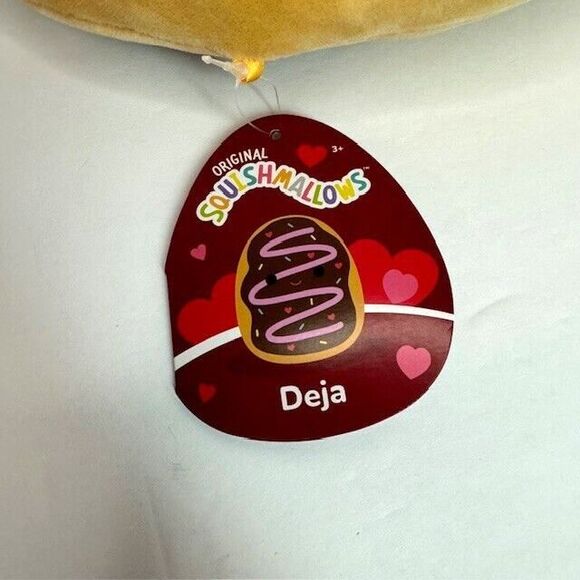 Original Squishmallows  8" Deja‎ the Donut Squishmallow Plush NWT - Picture 3 of 7